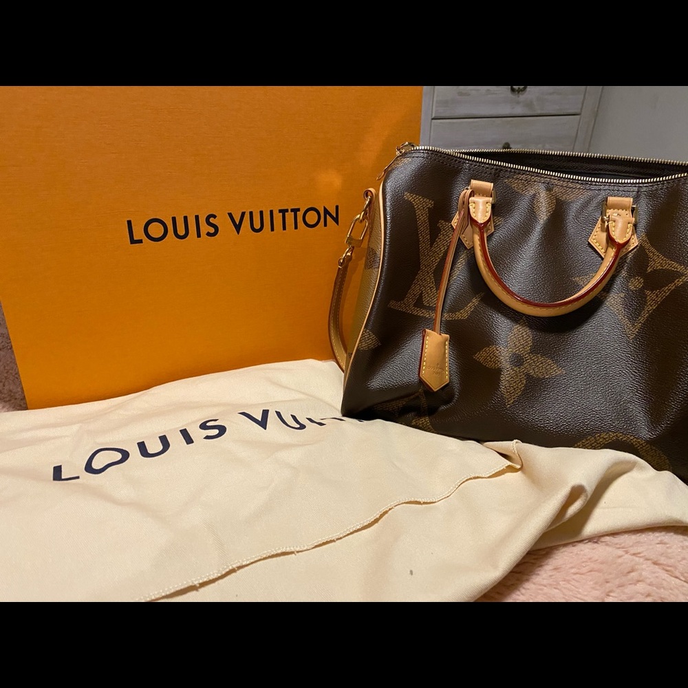 Louis Vuitton Giant Reverse monogram speedy